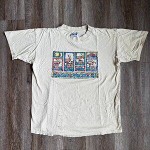 Vintage 90s Pelicans T-Shirt 1995 - size Large single stitch